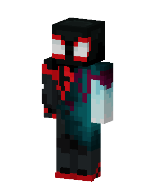 Miles Morales Minecraft skin