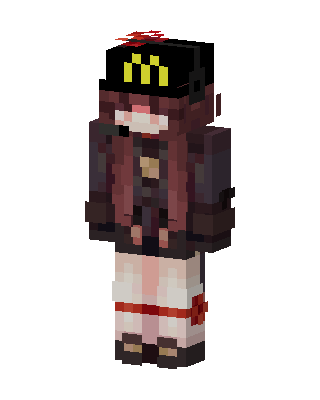 Brown E-Girl skin, 3D preview