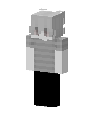 Gray Stripe Boy Minecraft skin
