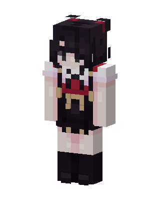 Black Student Girl Minecraft skin