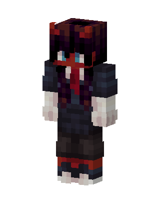 Crimson Imp skin, 3D preview