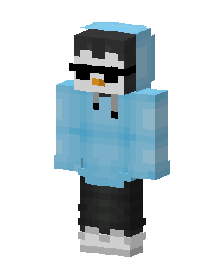 Penguin Hoodie Minecraft skin