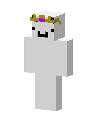 Crowned Marshmallow skin, 3D preview
