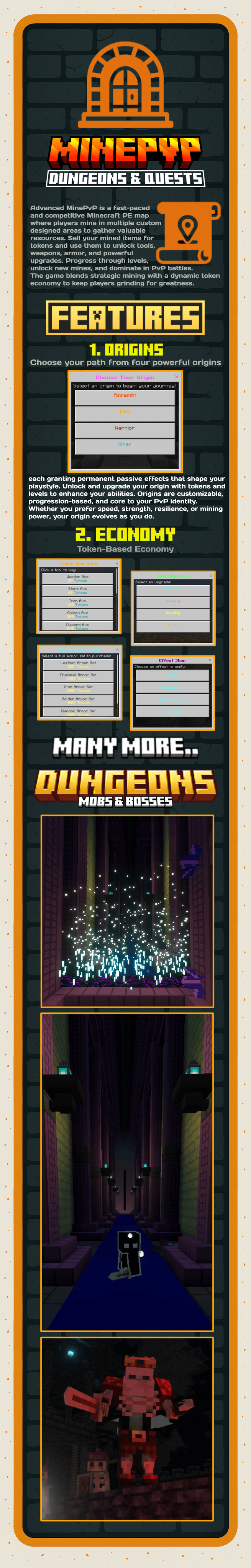 Advanced MinePvP: Dungeons & Quests screenshot 2
