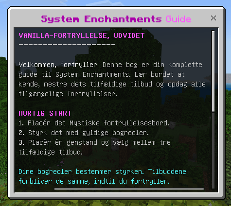 System Enchantements screenshot 7