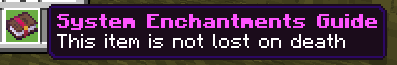 System Enchantements screenshot 3