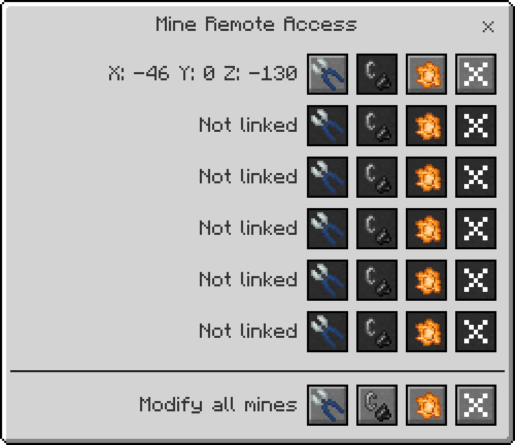 Mine Remote Access